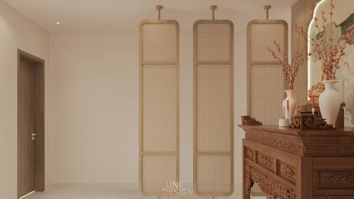 Không gian thờ tự Nhà phố 3 tầng Bà Rịa
