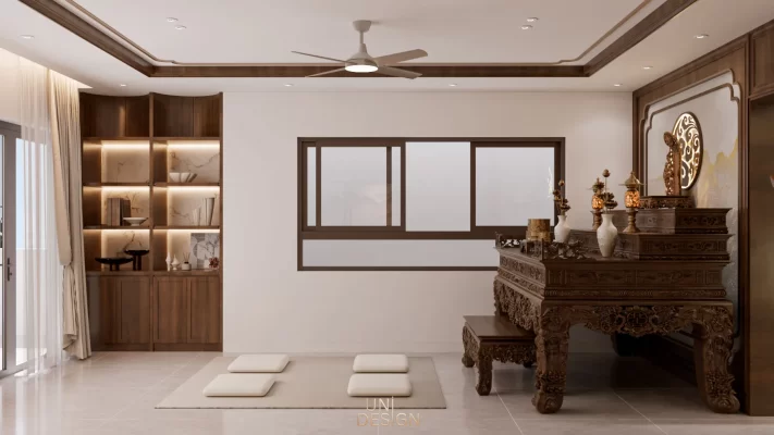 Nội thất hiện đại nhà phố Bà Rịa Uni Design