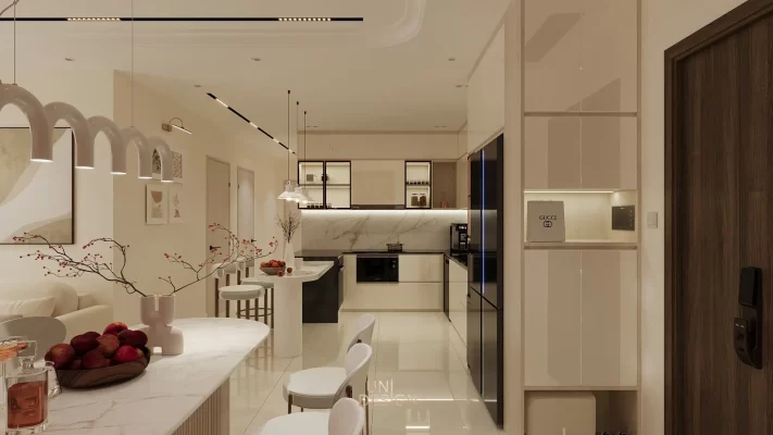 Khu bếp căn hộ Vũng Tàu Centre Point
