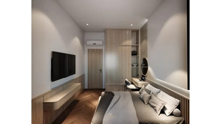 Nội thất phòng ngủ biệt thự châu đức