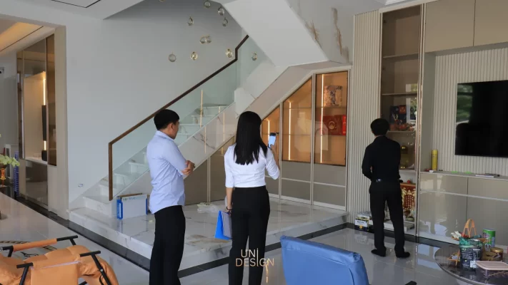 Nghiệm thu nội thất trước khi bàn giao Unideco