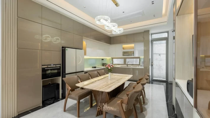 Nội thất biệt thự 2 tầng hiện đại