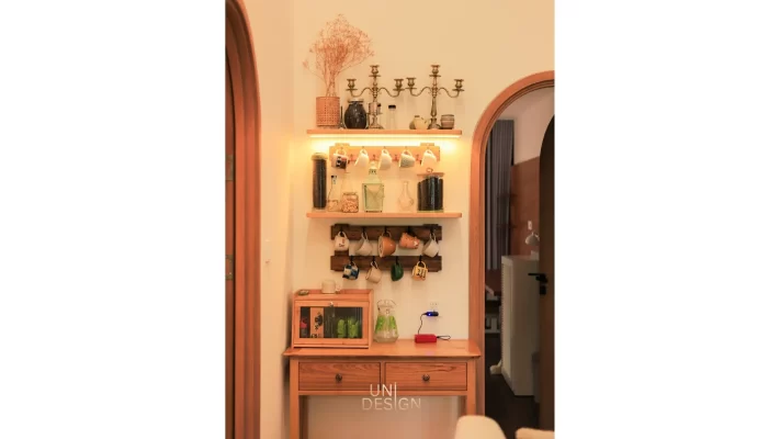 Nội thất không gian thô mộc nhà vườn Bà Rịa