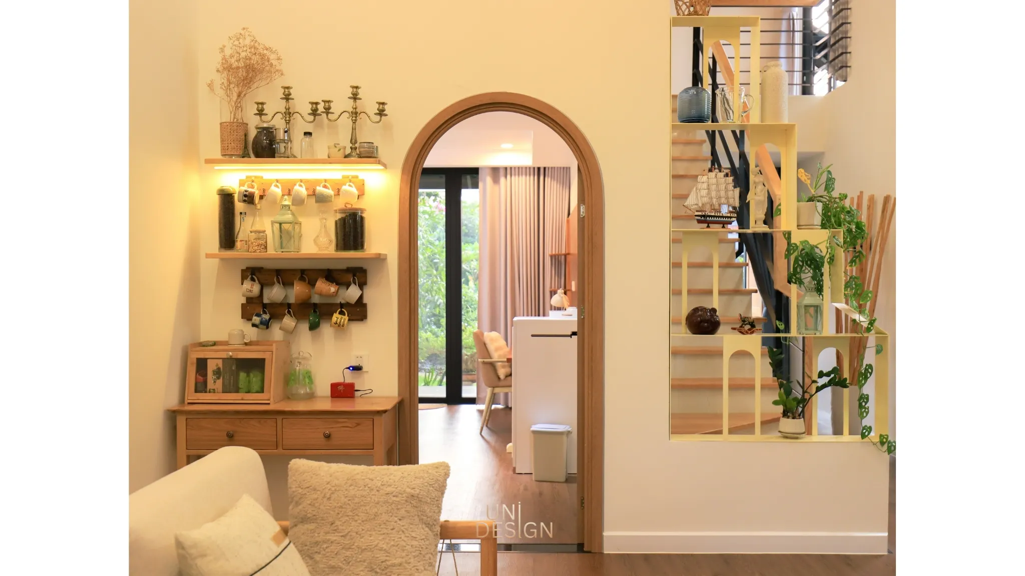 Nội thất nhà vườn mang hơi thở thô mộc Bà Rịa