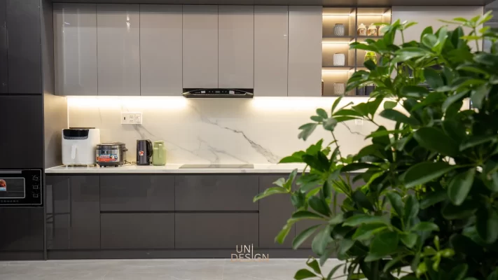 Nội thất phòng bếp biệt thự brvt