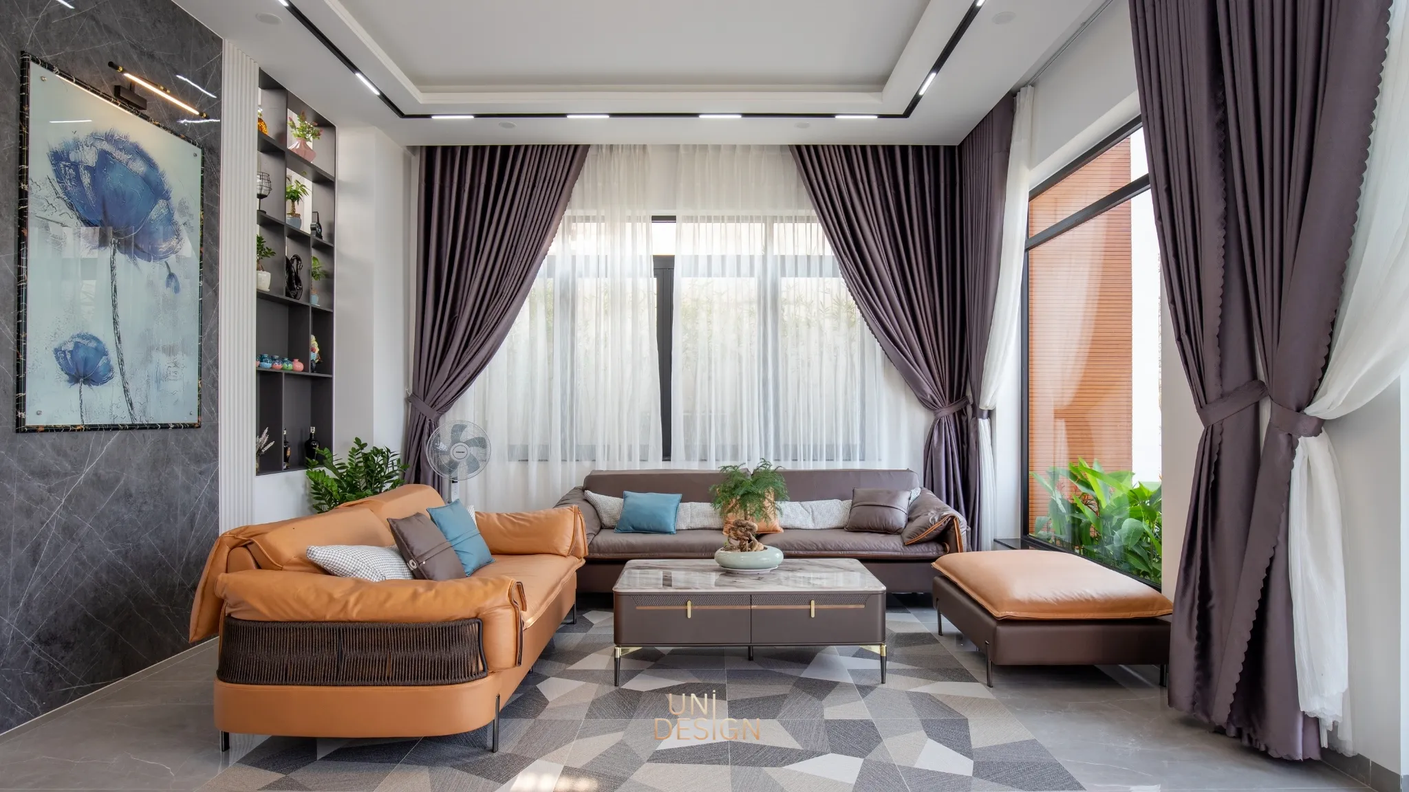Nội thất khu bếp phòng ăn biệt thự