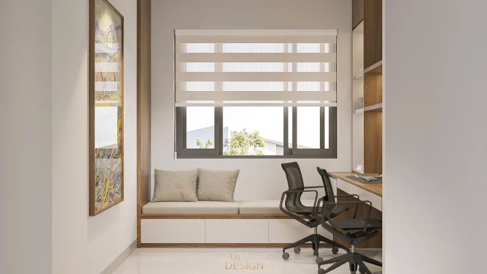 Không gian làm việc nội thất hiện đại