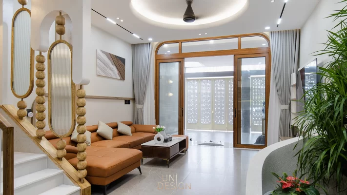 Nội thất phòng khách nhà phố Bà Rịa