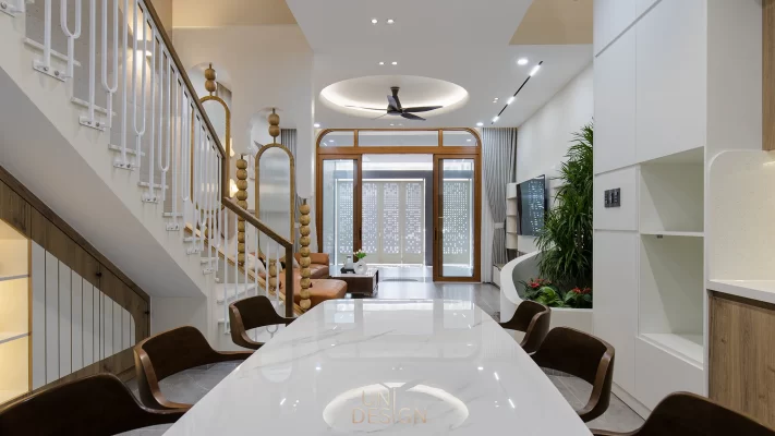 Nội thất khu bếp nhà phố Bà Rịa hiện đại