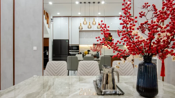 Nội thất nhà phố hiện đại VT