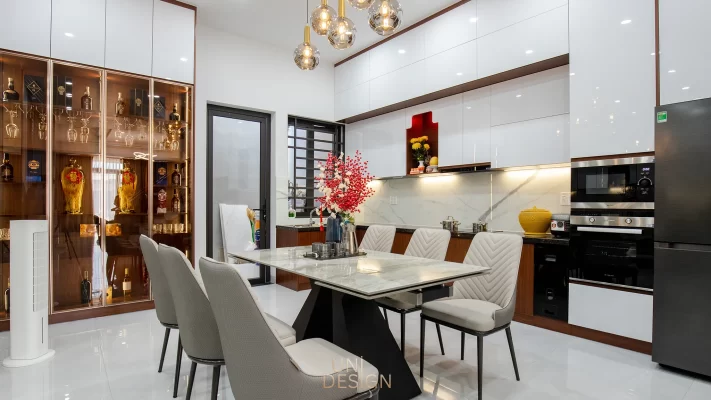 Nội thất nhà phố hiện đại VT