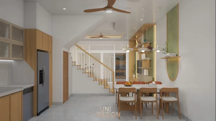 Thiết kế nội thất bếp hiện đại, Japandi Bà Rịa