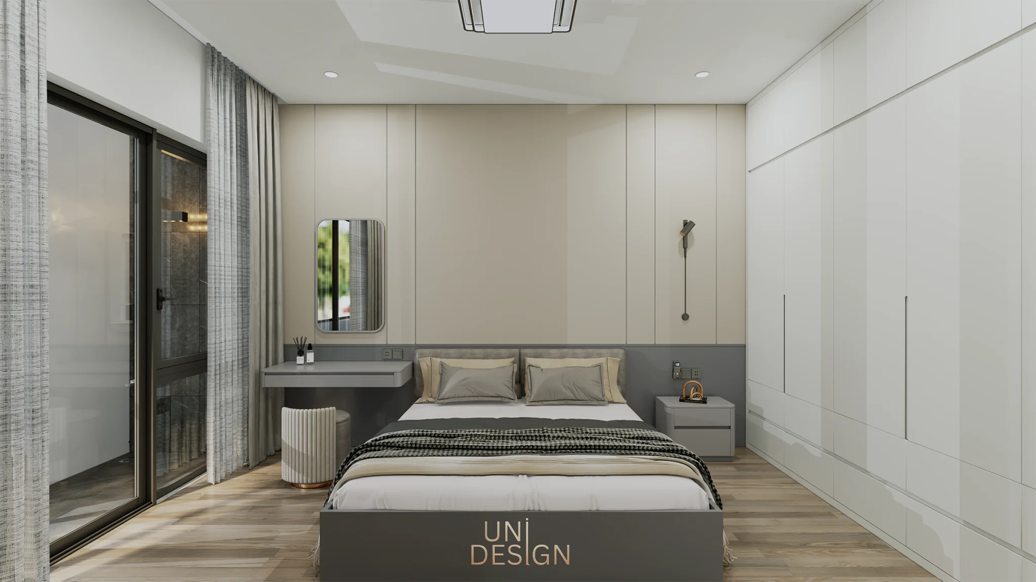 Thiết kế nội thất hiện đại Phú Mỹ